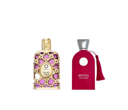 Combo Decant Bonequinha - Velvet Gold - Reyna - 2x 5ml